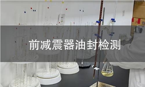 前減震器油封檢測