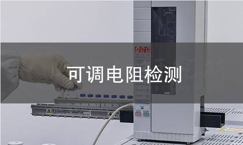 可調(diào)電阻檢測(cè)