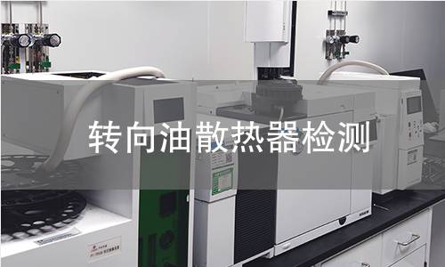 轉(zhuǎn)向油散熱器檢測