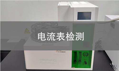 電流表檢測(cè) 電流表檢測(cè)