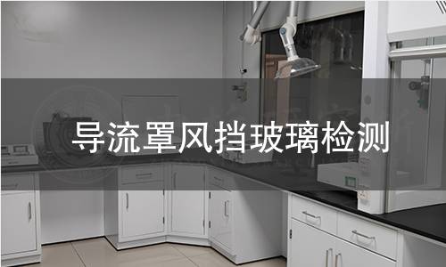 導(dǎo)流罩風(fēng)擋玻璃檢測