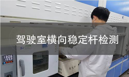 駕駛室橫向穩(wěn)定桿檢測