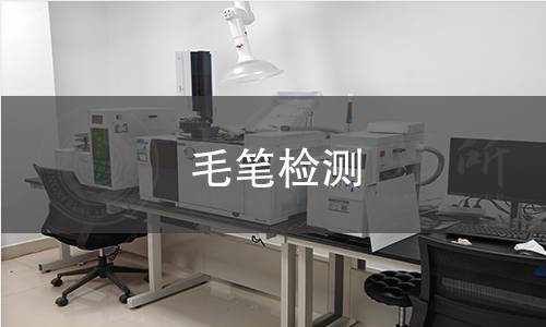毛筆檢測(cè)