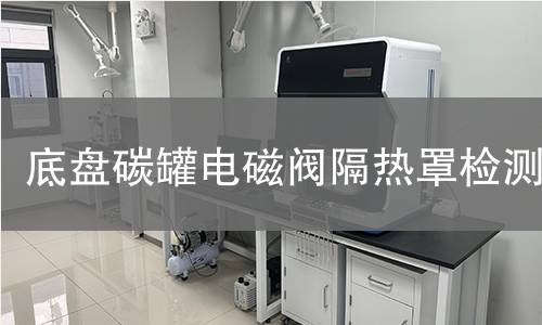 底盤碳罐電磁閥隔熱罩檢測(cè)