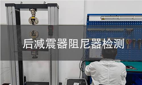 后減震器阻尼器檢測(cè)