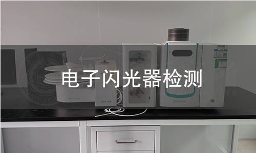 電子閃光器檢測