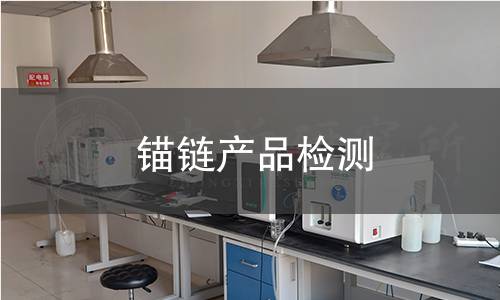 錨鏈產(chǎn)品檢測(cè)