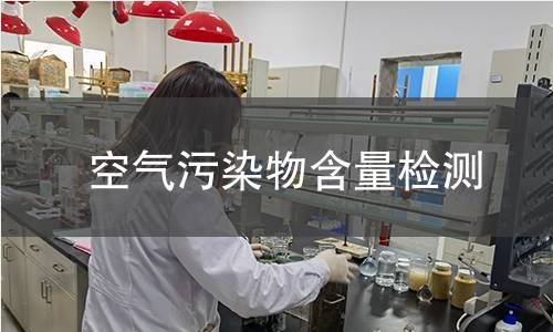 空氣污染物含量檢測