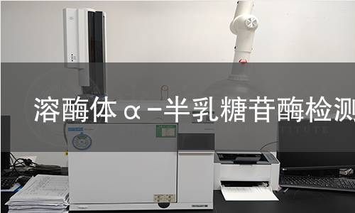  溶酶體α-半乳糖苷酶檢測