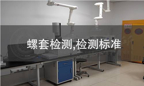 螺套檢測,檢測標準