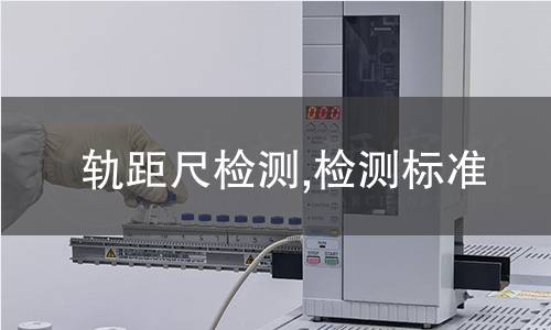 軌距尺檢測,檢測標(biāo)準(zhǔn)